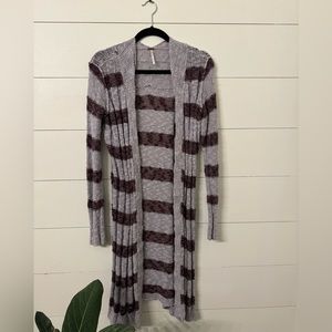 Free People long cardigan size small